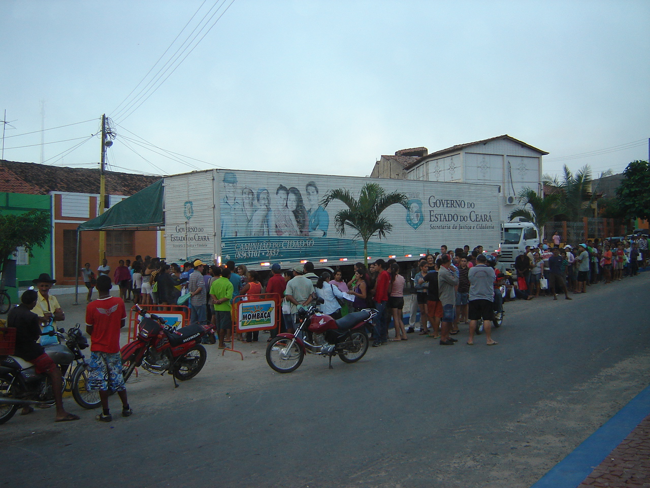 Caminhão do Cidadão permanece em Mombaça até o dia 03 de Maio