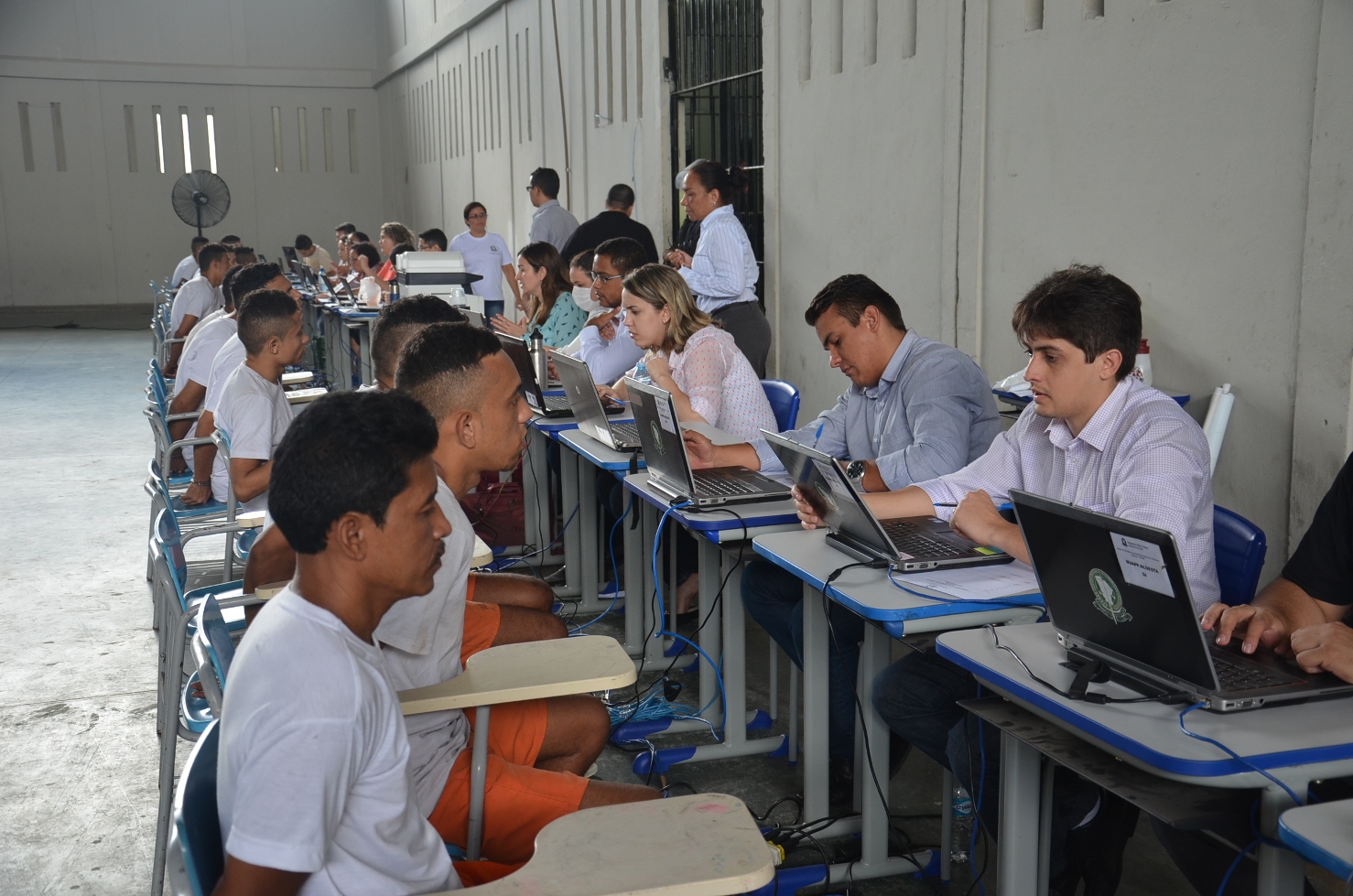 Defensoria Pública realiza força tarefa de atendimento jurídico em unidade prisional