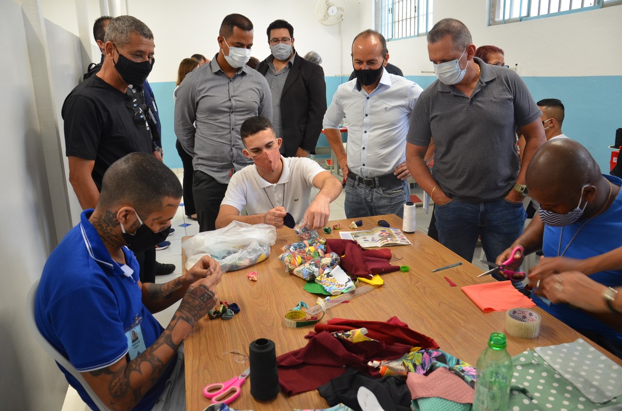 Comitiva cearense visita Associação de Proteção e Assistência aos Condenados em MG