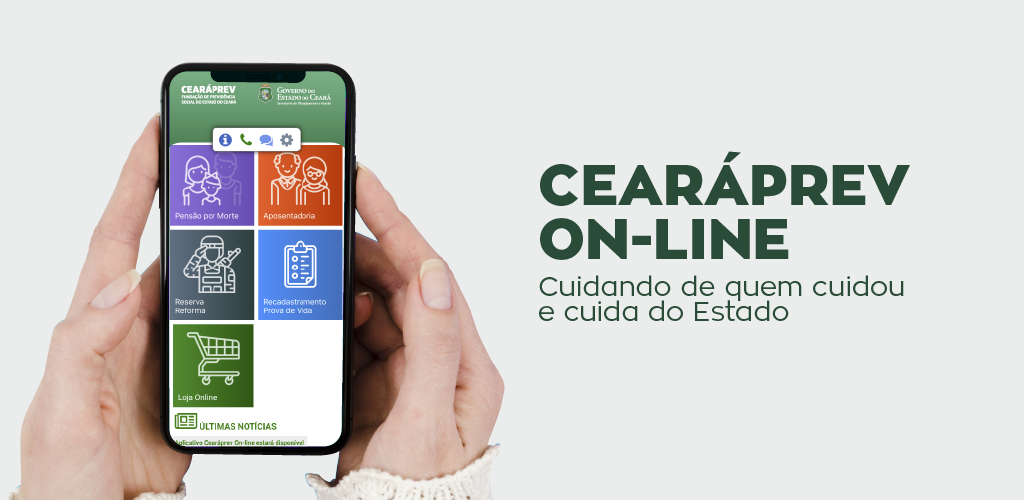 Servidores da SAP devem realizar recadastramento e prova de vida no aplicativo CearáPrev
