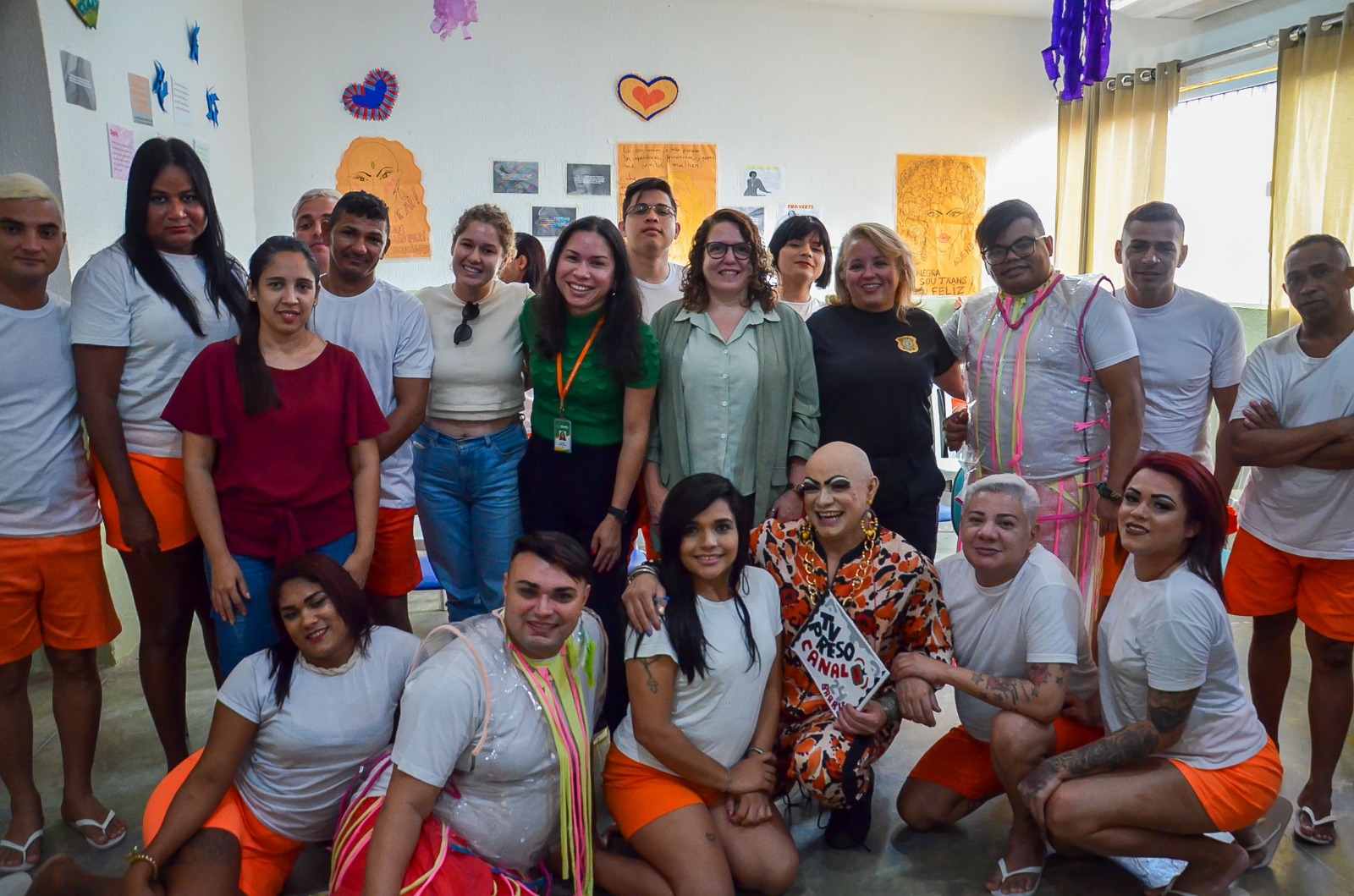 Unidade Prisional Irmã Imelda Lima Pontes promove ação cultural em alusão ao Dia da Visibilidade Trans