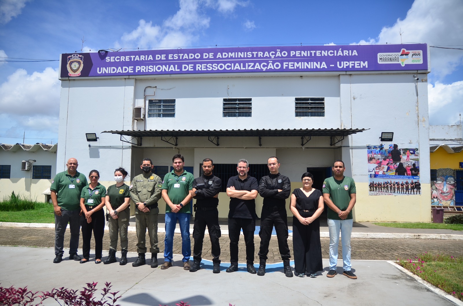 SAP realiza visita técnica na Secretaria de Estado de Administração Penitenciária do Maranhão