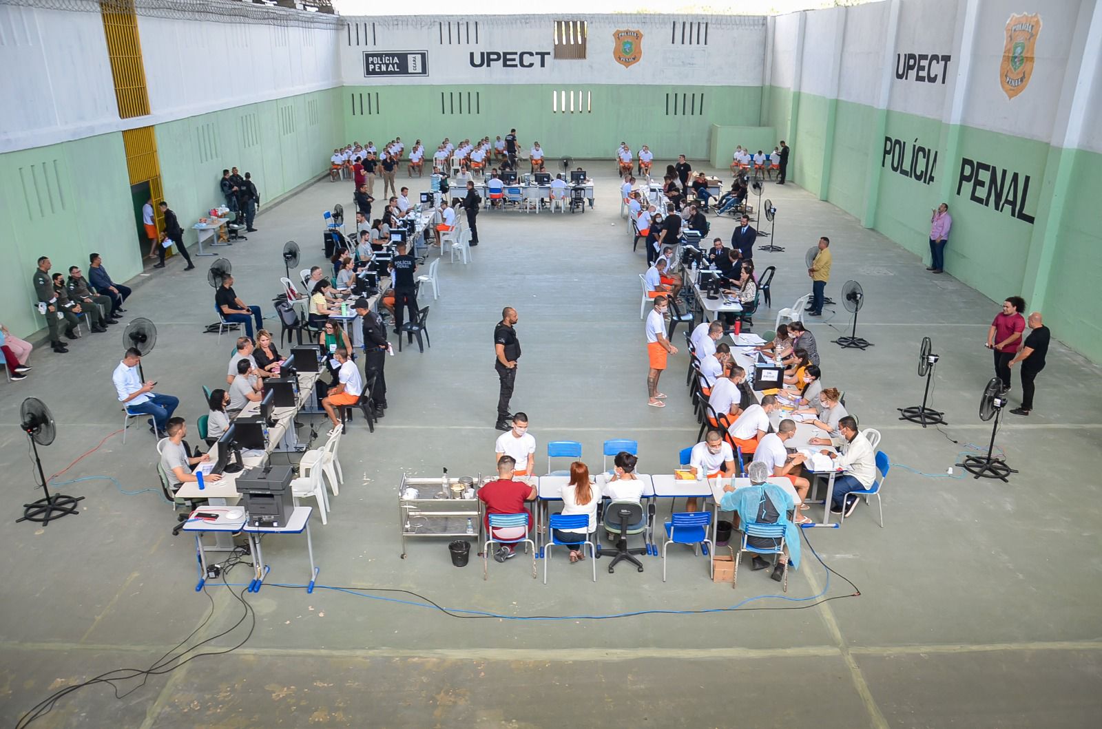 Instituições se unem e dão início a 2ª etapa do projeto “Justiça no Cárcere” em unidade prisional do Ceará