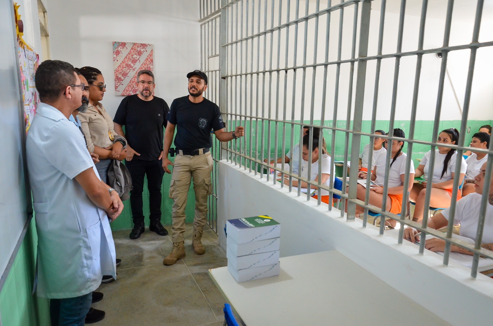 SAP recebe visita técnica de policiais penais da  Secretaria de Estado da Administração Penitenciária do Rio Grande do Norte