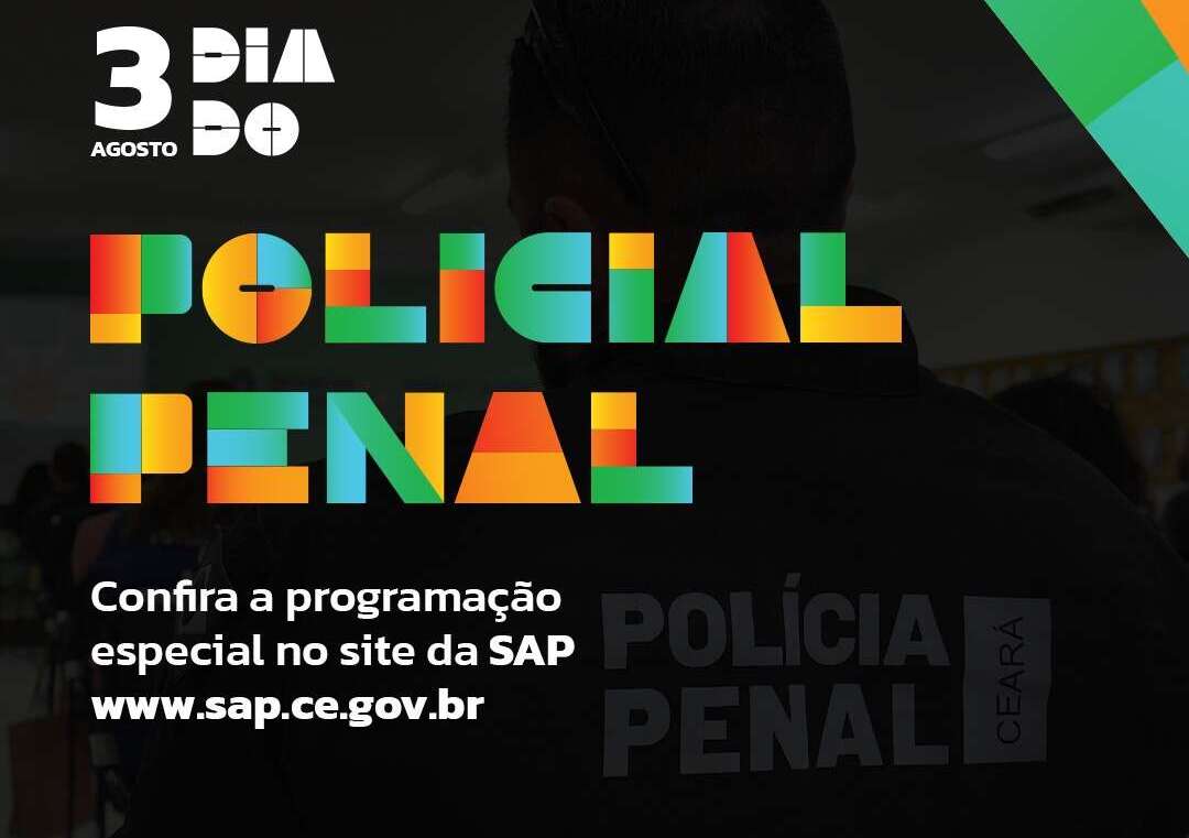 Celebração da Polícia Penal cearense contará com uma extensa programação de cuidados, eventos esportivos e exposição pública no Shopping Riomar Papicu