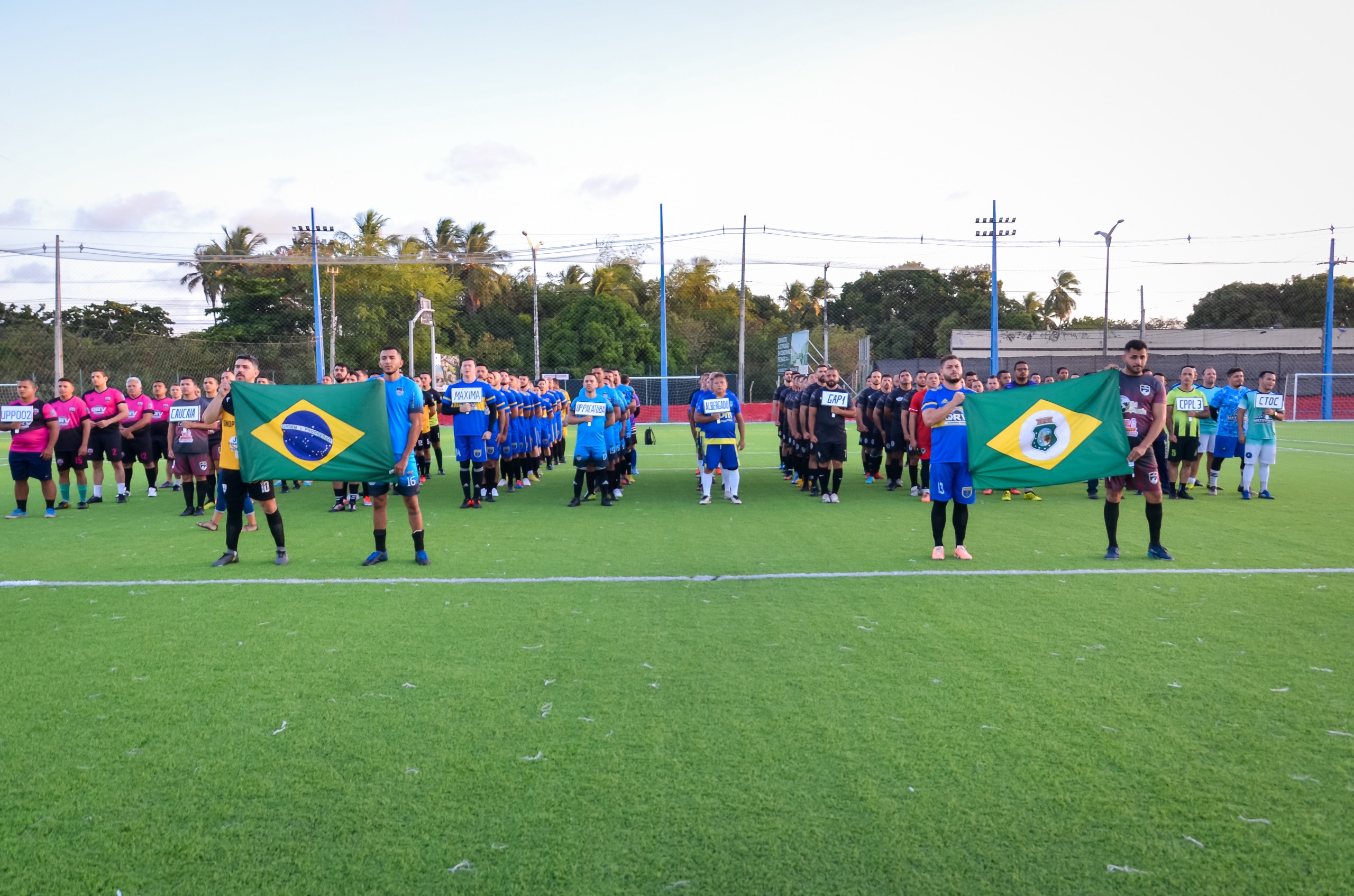 SAP dá início ao 3° campeonato de fut7 dos servidores e colaboradores do sistema prisional do Ceará