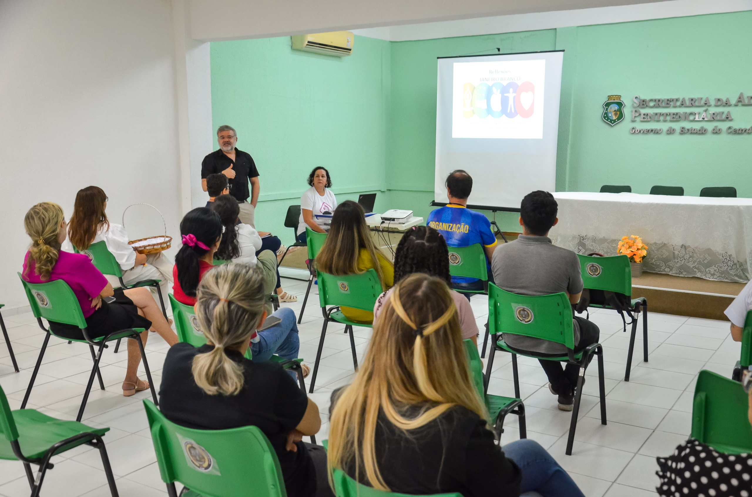 SAP realiza roda de conversa com o tema “Cuidados em Saúde Mental” em alusão a campanha “Janeiro Branco”