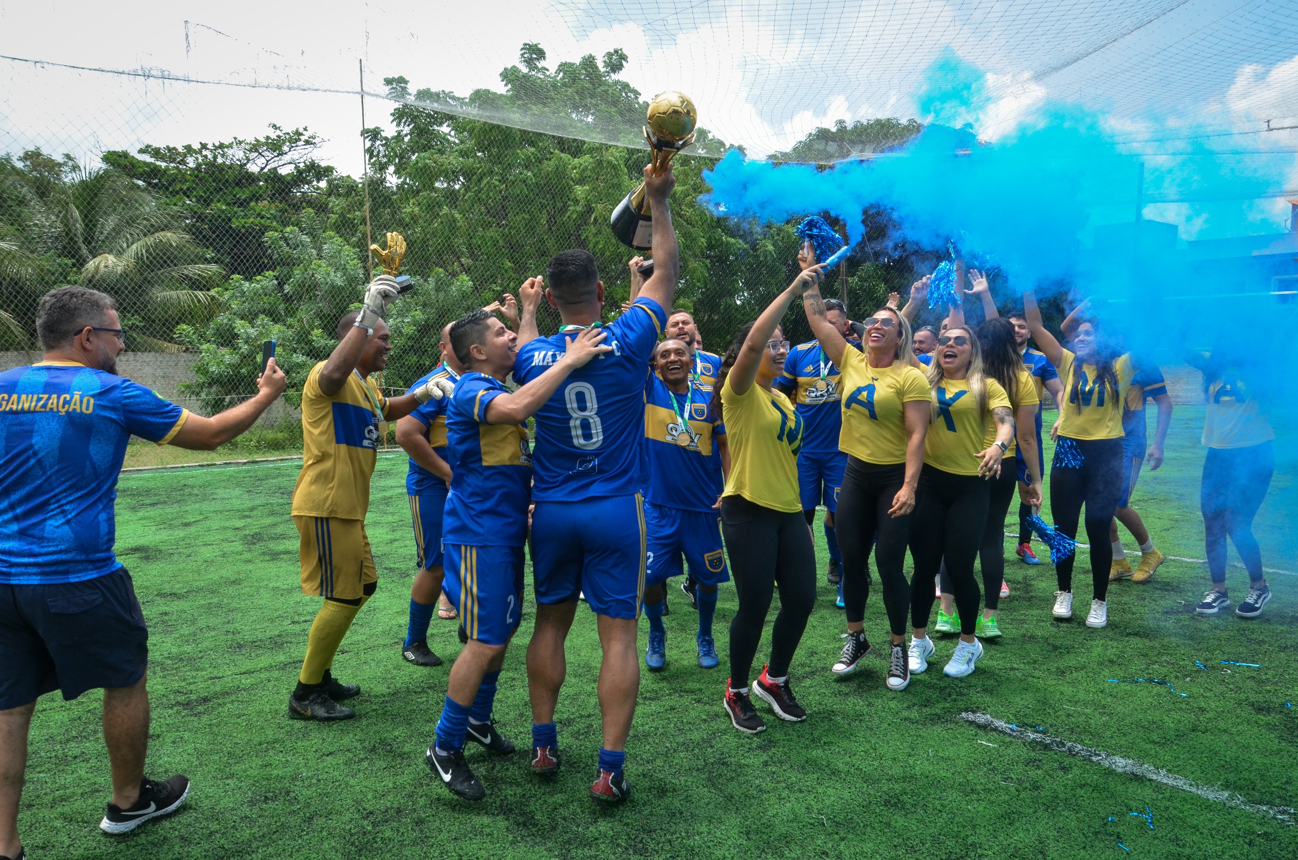 Unidade de Segurança Máxima conquista campeonato de fut7 e consolida o esporte como fator de integração entre os servidores da SAP