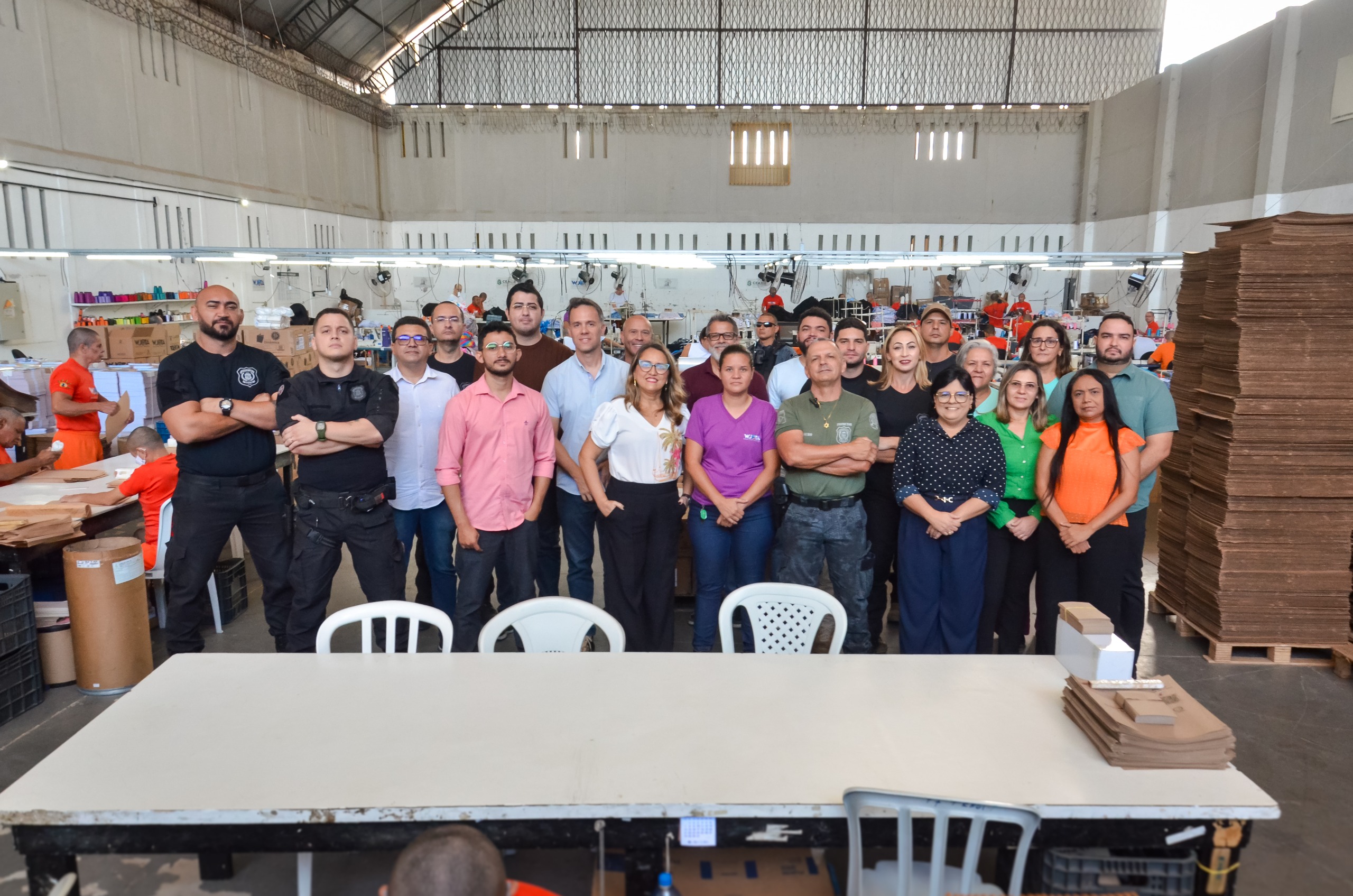 SAP recebe comitiva empresarial para conhecer potencial econômico e empregabilidade em unidades prisionais para pessoas privadas de liberdade