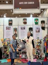 Artesanato de internos do sistema prisional cearense é destaque na 6ª Feira Nacional de Artesanato e Cultura