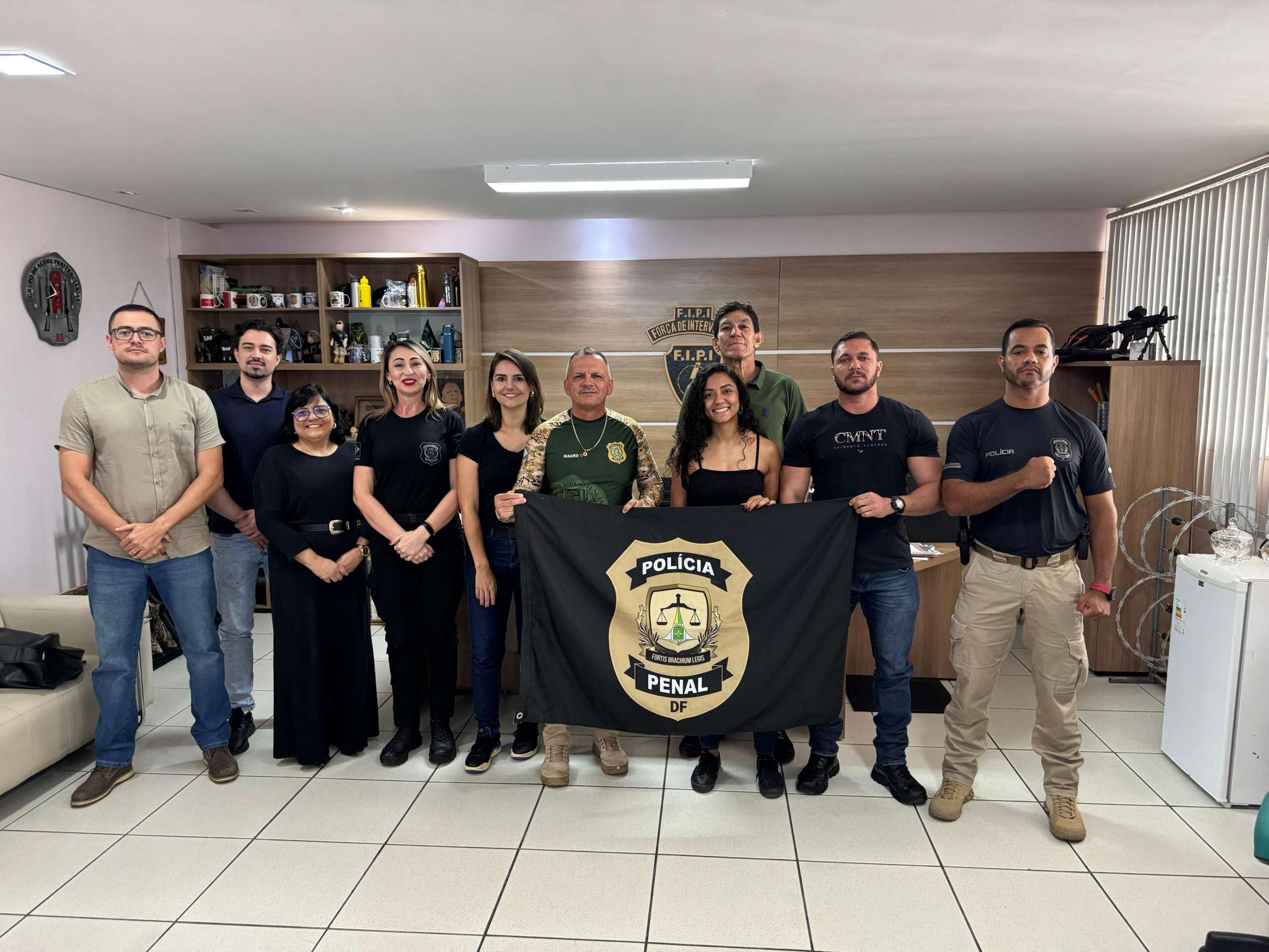 Comitiva da Secretaria de Administração Penitenciária do Distrito Federal visita o sistema penitenciário do Ceará para conhecer boas práticas de ressocialização