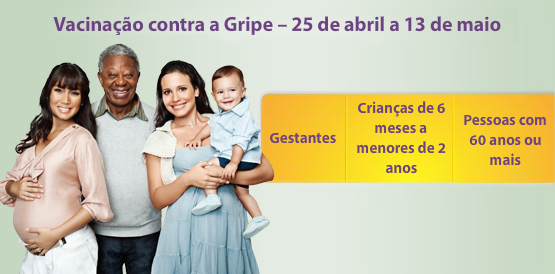 Sesa funciona neste sábado, 30, para vacinar contra a gripe
