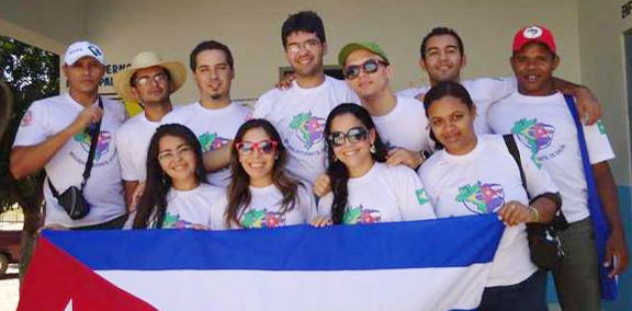 Estudantes de medicina em Cuba realizam semana da saúde em Sobral