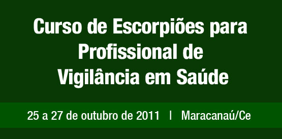 Técnicos da 3ª CRES são capacitados no controle de escorpiões