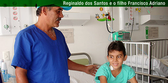 Pais substituem mães e viram acompanhantes de filhos internados
