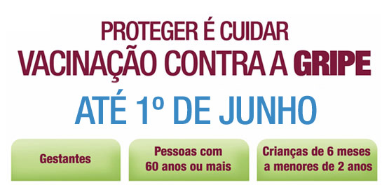 Faltam 2 dias para terminar campanha de vacinação contra gripe