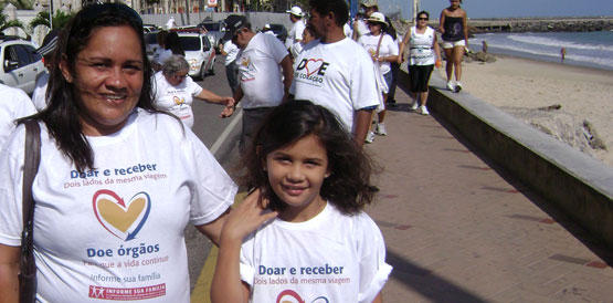 Cearense é garota propaganda da campanha nacional de doação de órgãos