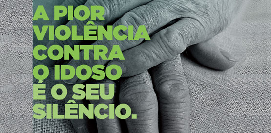 Pior violência contra o idoso é o silêncio, destaca campanha da Sesa
