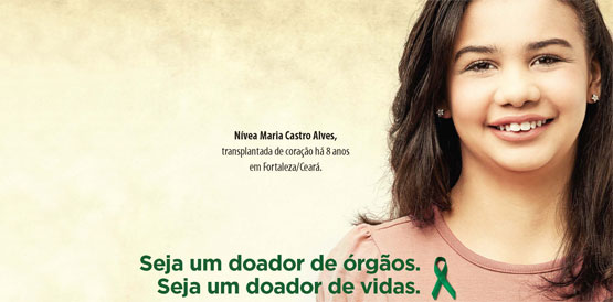 Nívia, cearense transplantada, é destaque na campanha nacional de doação
