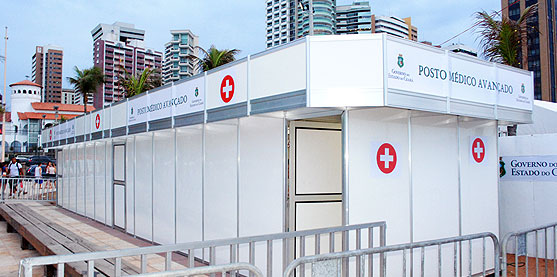 Sesa apresenta balanço do posto médico durante réveillon