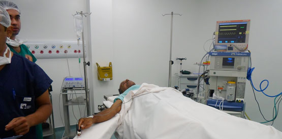 Primeiras cirurgias realizadas no Hospital Regional Norte