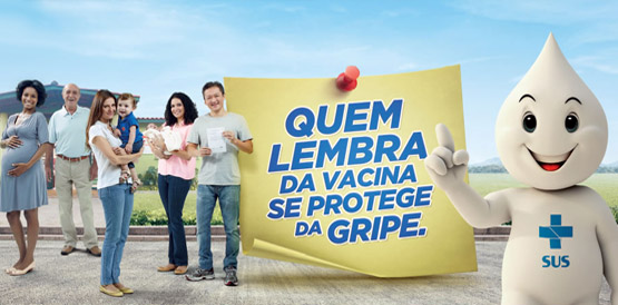 Vacinação contra gripe continua em municípios abaixo da meta