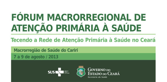 Prorrogadas até dia 19 inscrições para o Fórum da Atenção Primária do Cariri