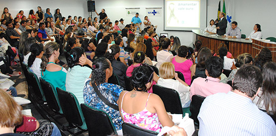 Incentivo à amamentação empolga Agentes Comunitários de Saúde