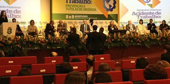 Sesa participa de evento sobre prevenção de acidentes de trabalho