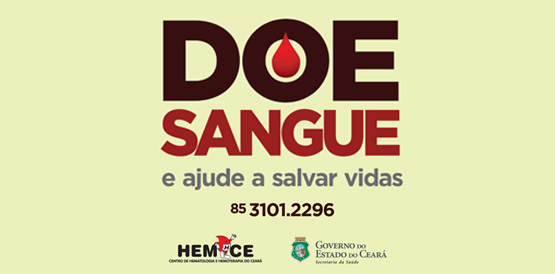 Doação de sangue diminui e preocupa Hemoce