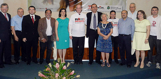 Secretário participa da festa do doador de sangue no Hemoce