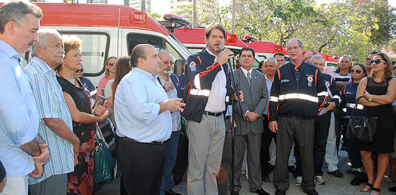 Ambulâncias são mais um passo da melhor rede de saúde do país, afirma Cid