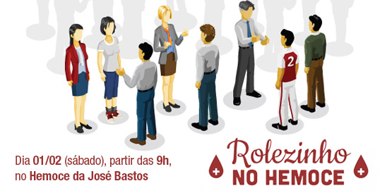 Estudantes numa lição de solidariedade farão rolezinho pela doação de sangue