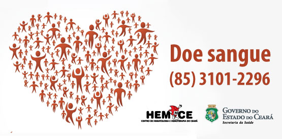 Hemoce mobiliza população para doar sangue