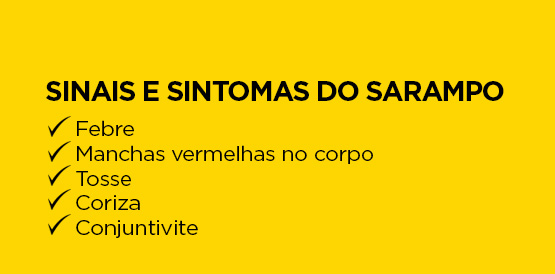 Vacinação contra sarampo mantida em seis municípios