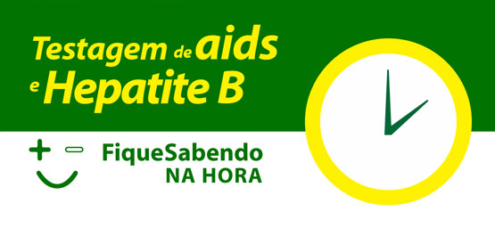 Sábado, 26, terá teste rápido de HIV e hepatite