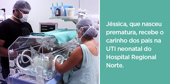 Hospital Regional Norte faz atendimento integral à saúde dos bebês