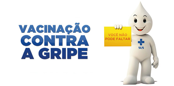 Campanha de vacinação contra gripe vai até atingir a meta de 80%