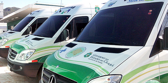 Transporte sanitário leva pacientes à policlínica e CEO em Itapipoca