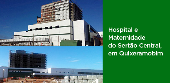 Hospital do Sertão Central já em fase de conclusão