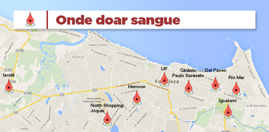 Hemoce amplia pontos de coleta para facilitar doação de sangue