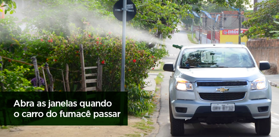 Operação Fumacê faz controle da dengue no carnaval