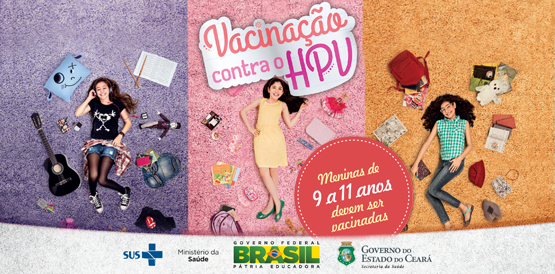 Saúde vai à escola dia 9 para iniciar vacinação contra HPV