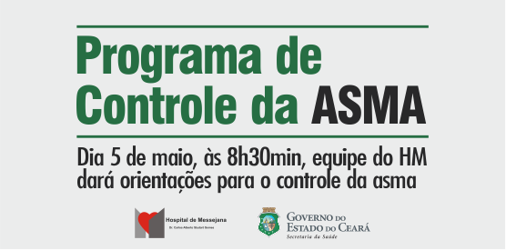 Hospital de Messejana orienta sobre cuidados com a asma