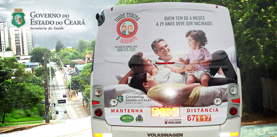 População é chamada a se vacinar contra sarampo até nos ônibus