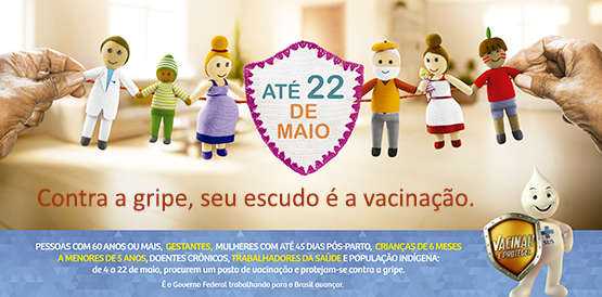 1,2 milhão de pessoas devem se vacinar contra gripe até sexta-feira, 22