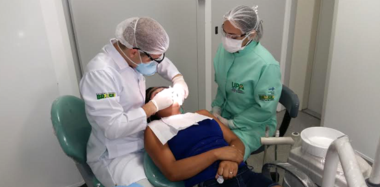 CEOs e UPAs do Estado atendem urgências odontológicas