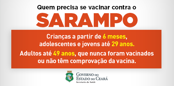 Vacinadores vão de casa em casa para imunizar Caucaia contra sarampo
