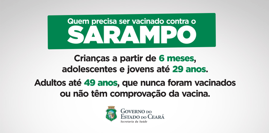 Vacinadores entram nas casas para garantir proteção contra sarampo