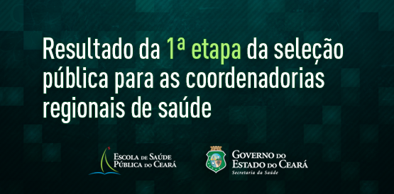Seleção de coordenadores das CRES divulga resultado da 1ª etapa